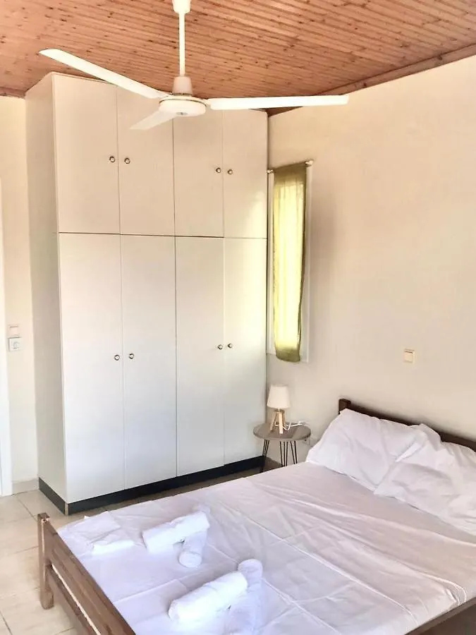 Semesterbostad Les Oliviers Villa With Sea View On Petani Beach Vóvikes