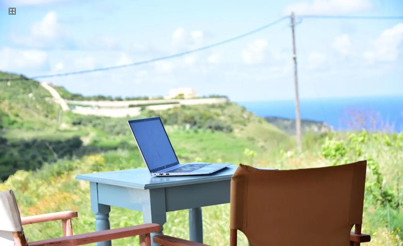 Les Oliviers Villa With Sea View On Petani Beach Vóvikes Semesterbostad